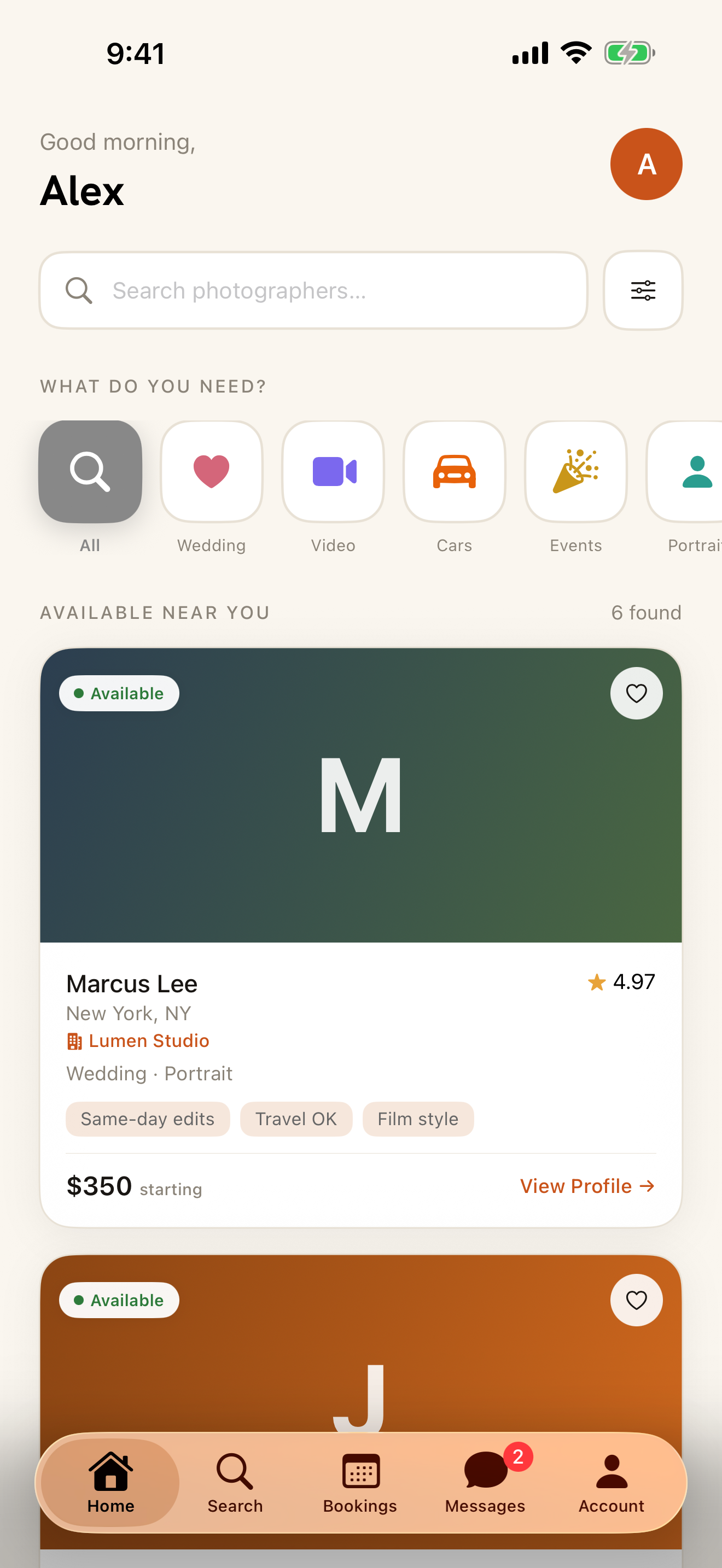The SnapHire app